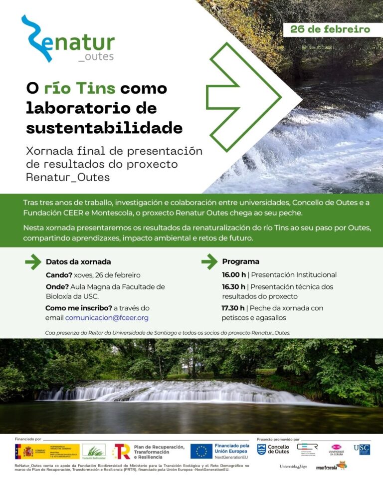 Xornada de presentación de resultados do proxecto Renatur_Outes